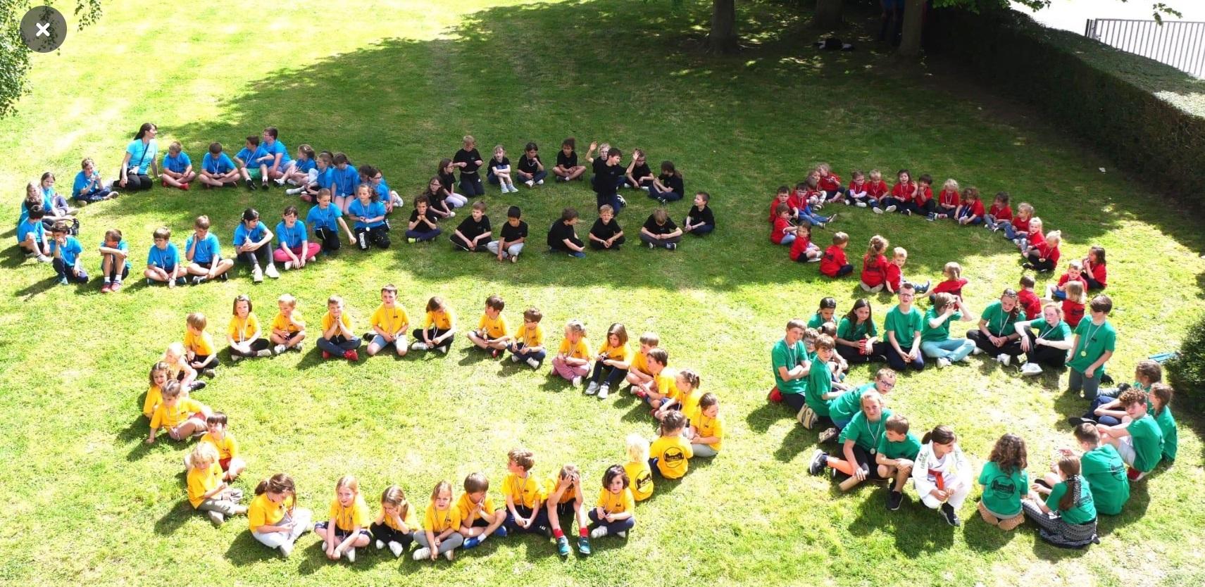 Après-midi sportive à l'école